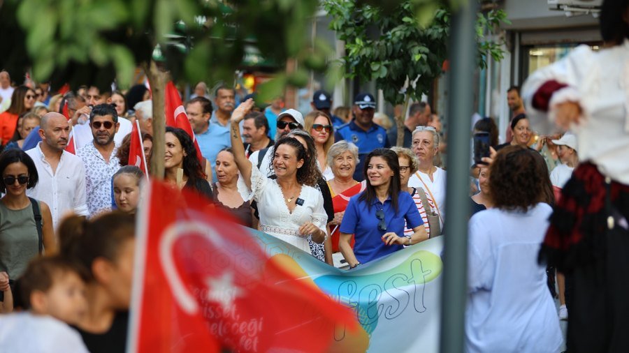 Efes Selçuk'ta önceki yıl düzenlenen EFEST'ten bir kare.