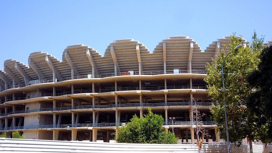 Temsilî fotoğraf: yapımı süren bir stadyum.