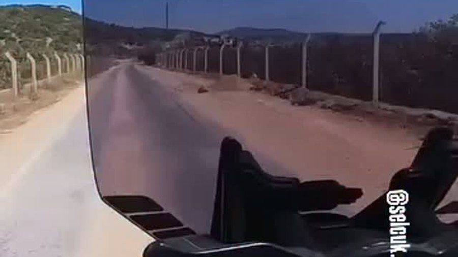Zeytinköy yolunda çalışmaların sürdüğü güzergâh (vatandaş görüntüsünden).