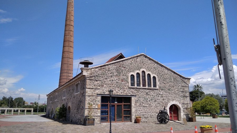 Konserlerin yapıldığı Tarihi Havagazı Fabrikası, İzmir Konak.